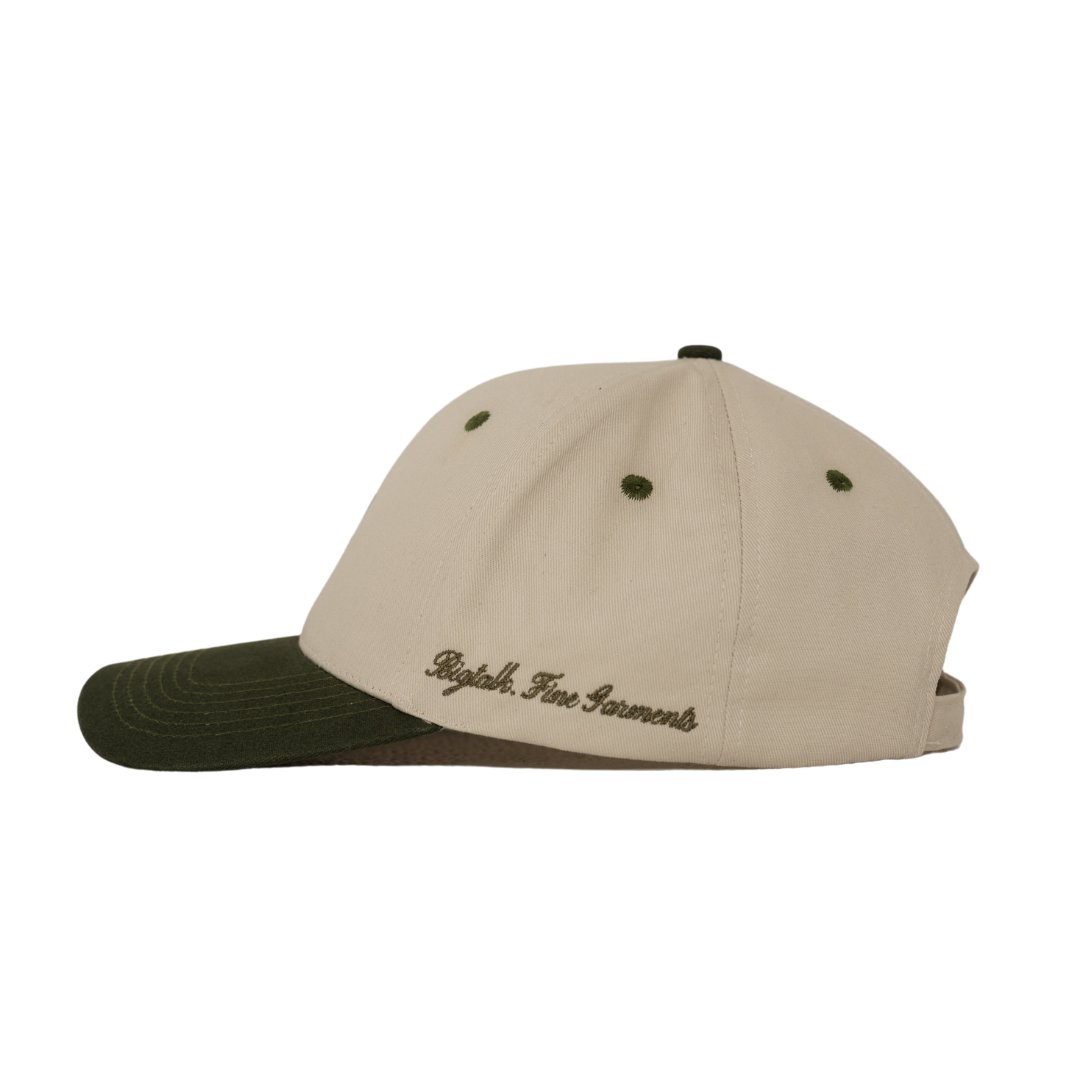 Two-Tone Script Logo Baseball Cap